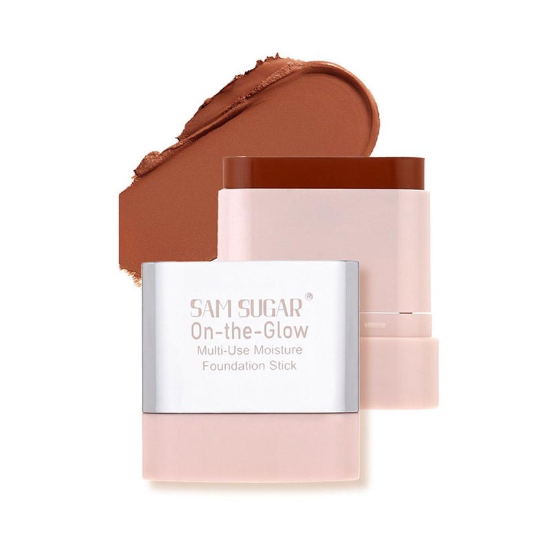 Foundation stick, long-lasting, non-transferable, concealing, oil-controlling, moisturizing, and creates a natural, bare-faced look.